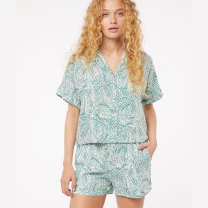 ETAM - NOTCH COLLAR SHORT SET - Size M